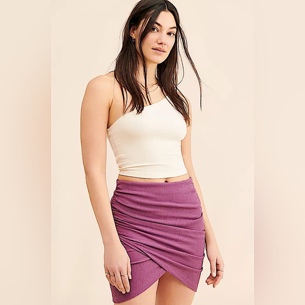 Free People Angie Wrap Skirt NWOT